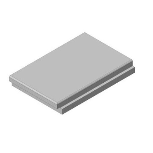 Šamotová deska spodní, levá KV DYNAMIC WB 2G 66.50.01 (P) 